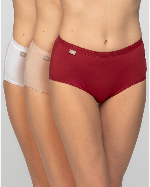 3 bragas altas Playtex