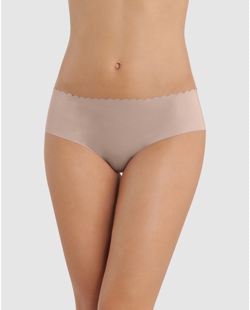 Pack de 2 bragas hipsters de algodón cortados al láser e invisible · Dim ·  El Corte Inglés