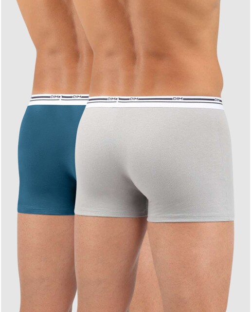 Pack de dos bóxers de punto de hombre en varios colores · Dim · El Corte  Inglés