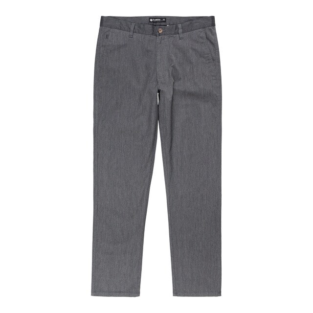Element Howland Classic - Pantalon Chino Garçon 8-16 Ans Coupe Slim Confortable En Sergé Coton Recyclé