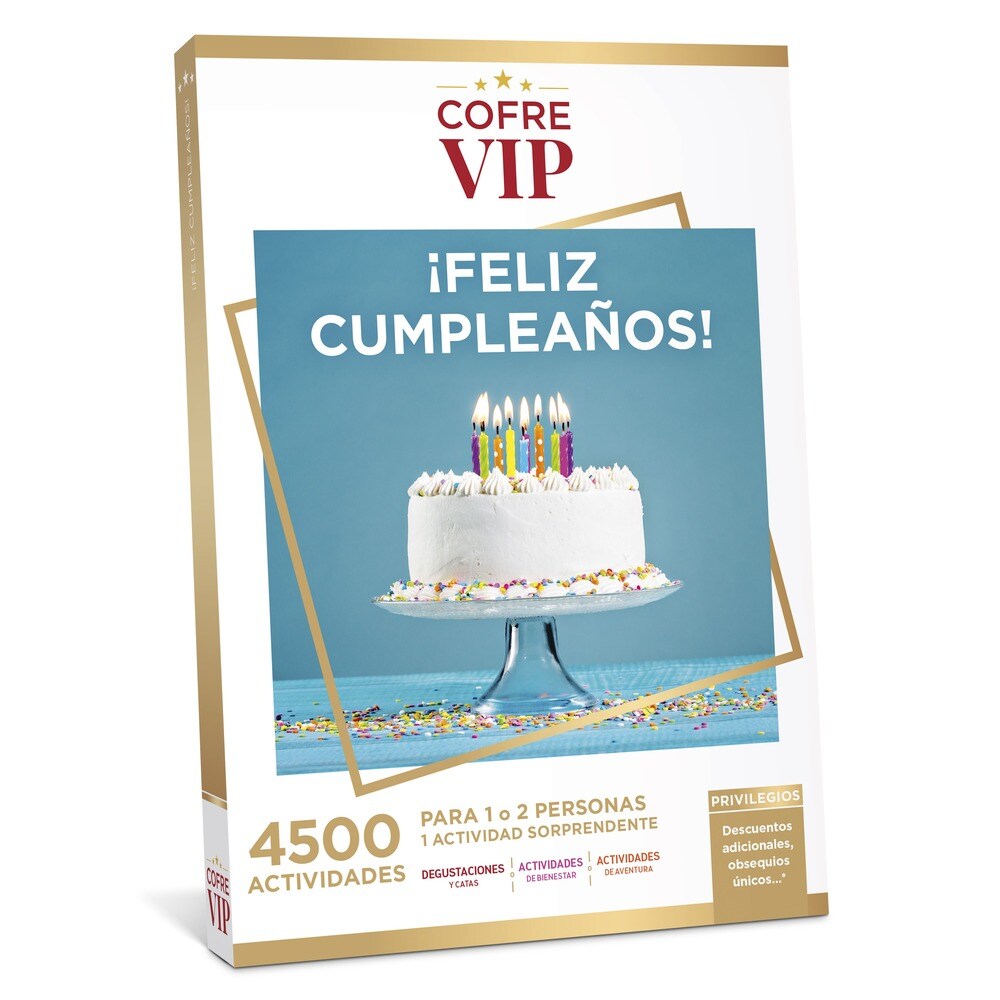 CofreVIP ¡Feliz Cumpleaños! · CofreVIP · El Corte Inglés