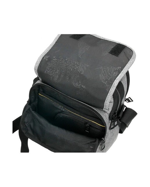 Bandolera de hombre National Geographic con tres compartimentos en color  gris · National Geographic · El Corte Inglés
