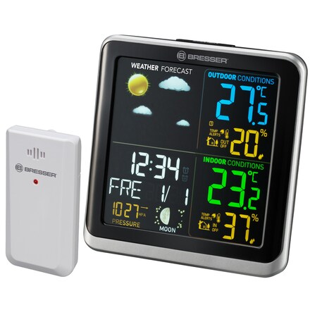 Estación meteorológica ClimaTrend TB con Pantalla en Color LCD Bresser
