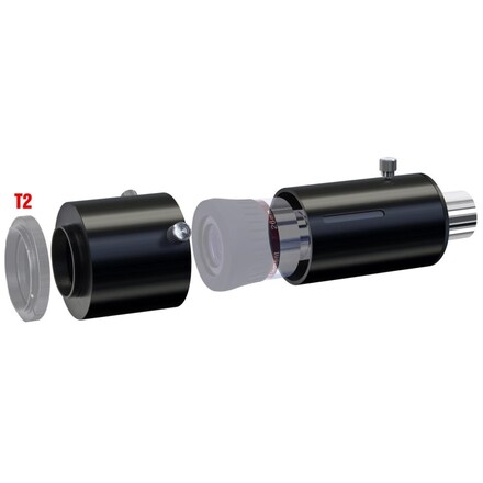 Adaptador de cámara para telescopio astronómicos 31,7mm/1,25" Breeser