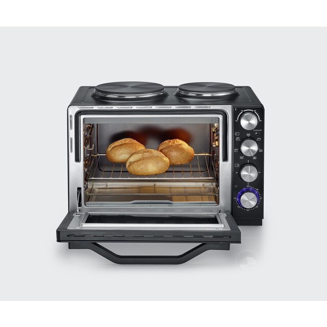 Horno tostador con placas de cocina TO 2065 Negro 30 L 2500 W · El Corte  Inglés