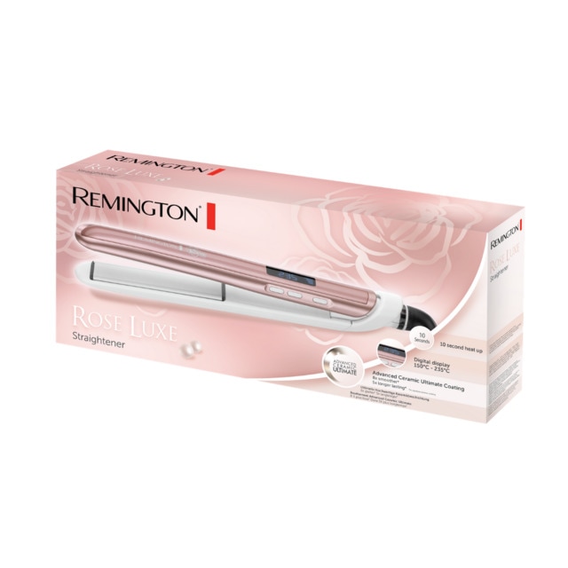 Plancha de Pelo Remington Rose Luxe con cerámica Ultimate y temperatura  hasta 235°C · El Corte Inglés