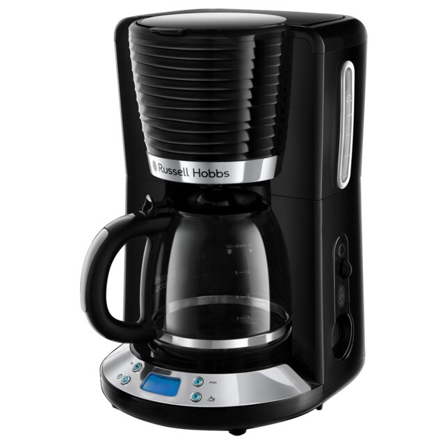 Cafetera Russell Hobbs Inspire Negra con Jarra de Vidrio de 1.25 litros · El  Corte Inglés