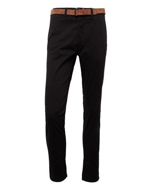 Chino de hombre slim en color negro · Tom Tailor · El Corte Inglés