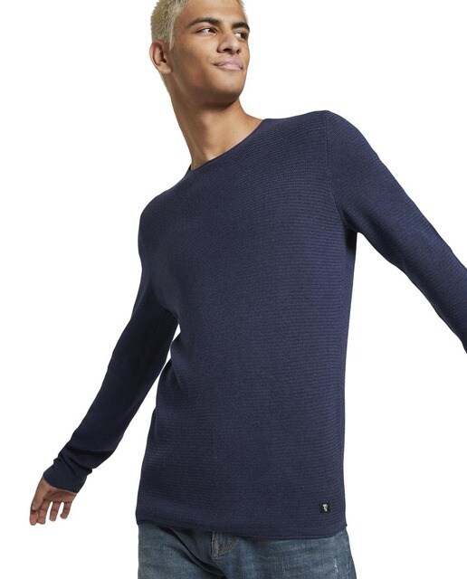 Jersey de hombre con cuello redondo · Tom Tailor · El Corte Inglés