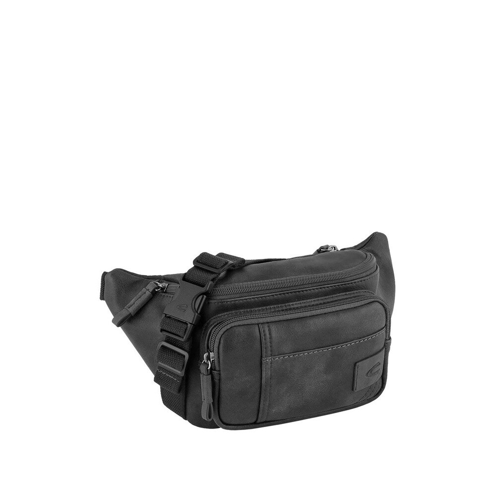 Imagem 0 de Bolsa de cintura Laos pele sintética preto