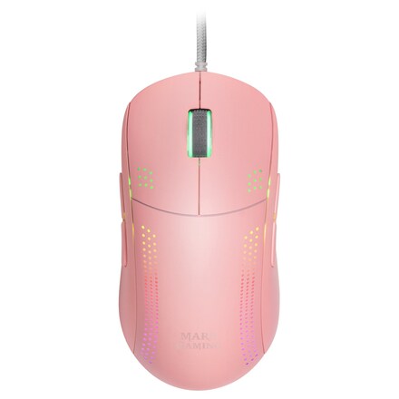 Ratón Gaming RGB Mars Gaming MMPROP Rosa