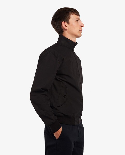 Chaqueta de hombre con cremallera en negro · FRED PERRY · El Corte Inglés