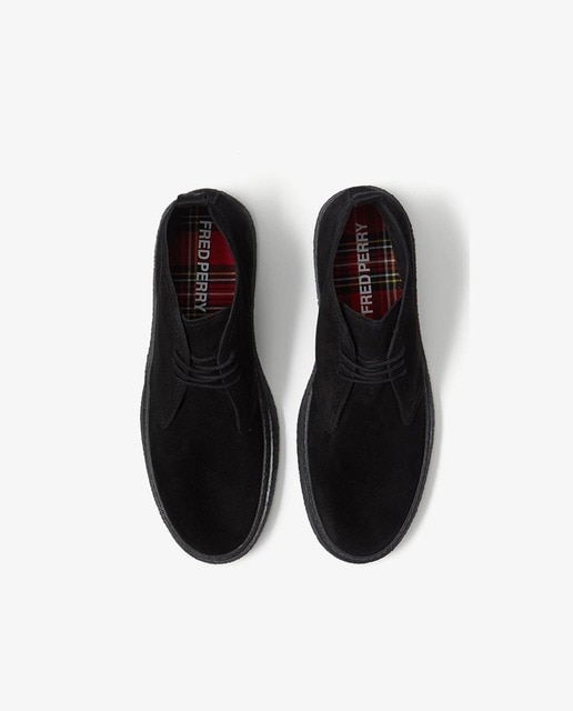 Fred Perry Hawley Suede Chukka Boots - Chestnut