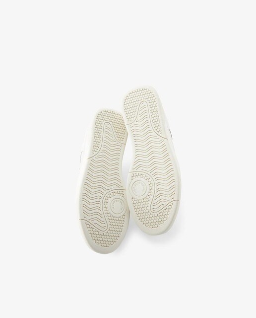 Zapatillas de piel unisex Fred Perry en blanco con detalles a contraste · FRED  PERRY · El Corte Inglés