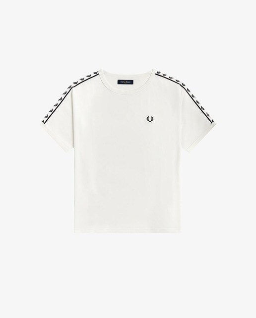 Camiseta de mujer de manga corta en liso · FRED PERRY · El Corte Inglés