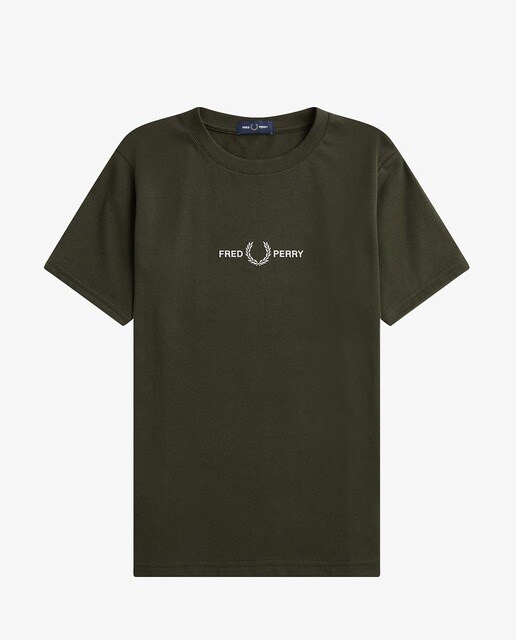 Camiseta de niño de manga corta en color verde militar · FRED PERRY · El  Corte Inglés
