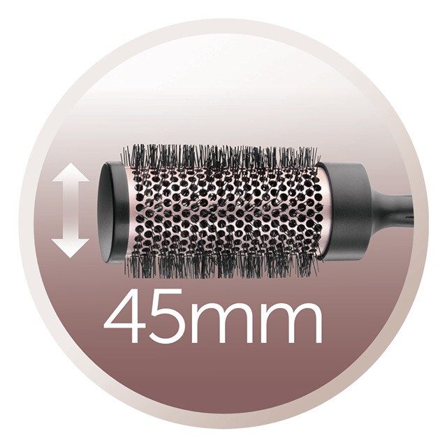 Secador Remington Curl \u0026 Straight Confidence iónico, con 3 temperaturas y 2  velocidades y con cepillo de barril incluido · El Corte Inglés