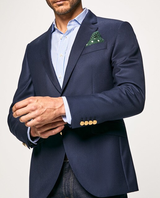Americana de hombre classic lisa en color azul marino · Hackett · El Corte  Inglés