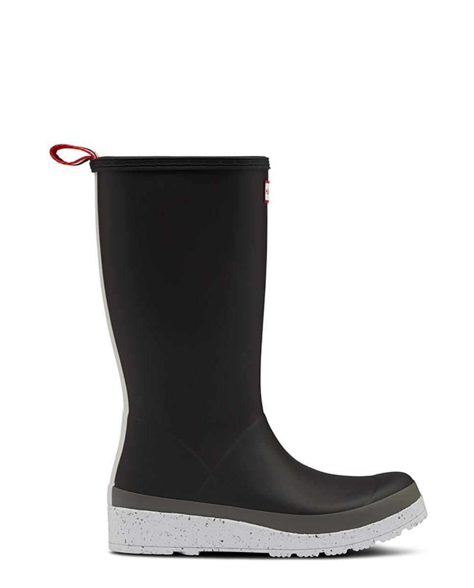 Black Friday Hunter - Botas De Agua De Mujer En Negro Con Cuña, precio más  bajo | Shoptize