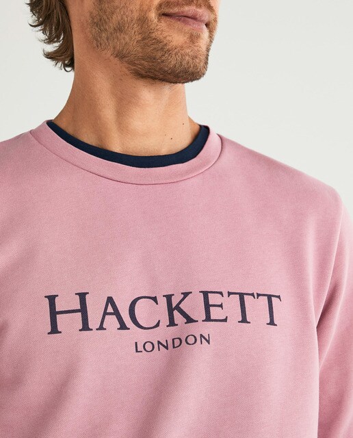 Sudadera de hombre cuello redondo ASTON MARTIN , azul marino | Hackett  London