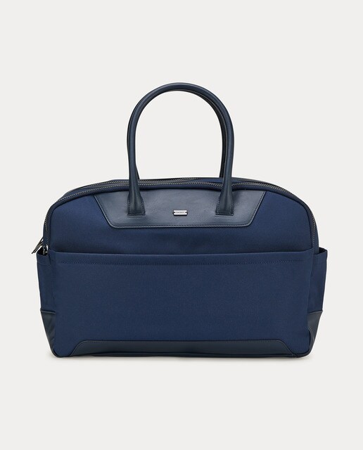 Bolsa de viaje de hombre Hackett de tejido reciclado en color azul · Hackett  · El Corte Inglés
