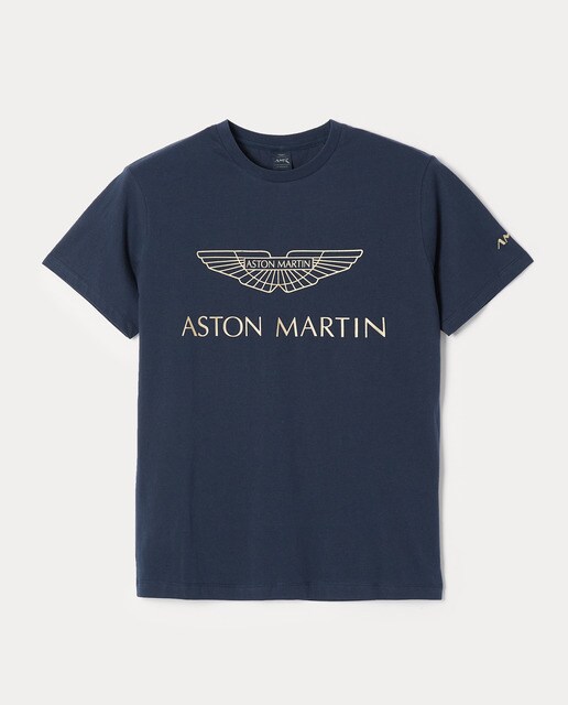 Camiseta de hombre Aston Martin Racing en azul marino de manga corta ·  Hackett · El Corte Inglés