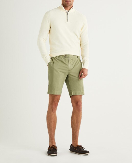 Bermuda de hombre lisa en color verde · Hackett · El Corte Inglés
