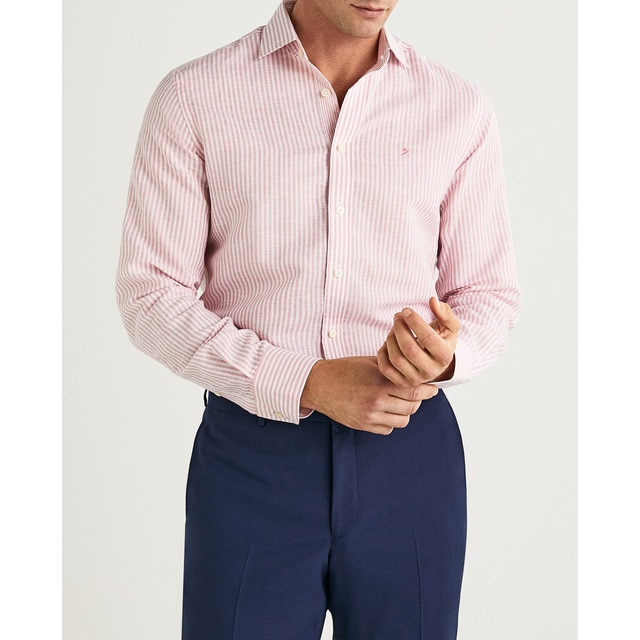 Traje de hombre slim corte sastre liso en color azul · Hackett · El Corte  Inglés