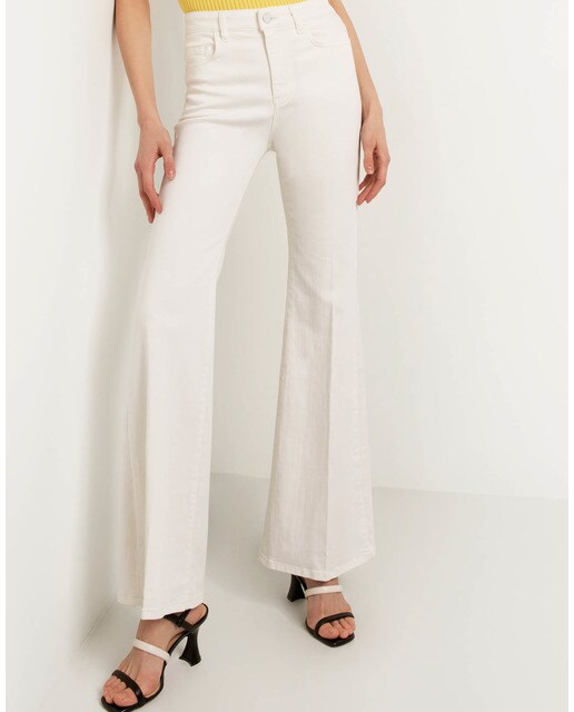 Vaqueros campana mujer · Blancos · Moda mujer · El Corte Inglés (37)