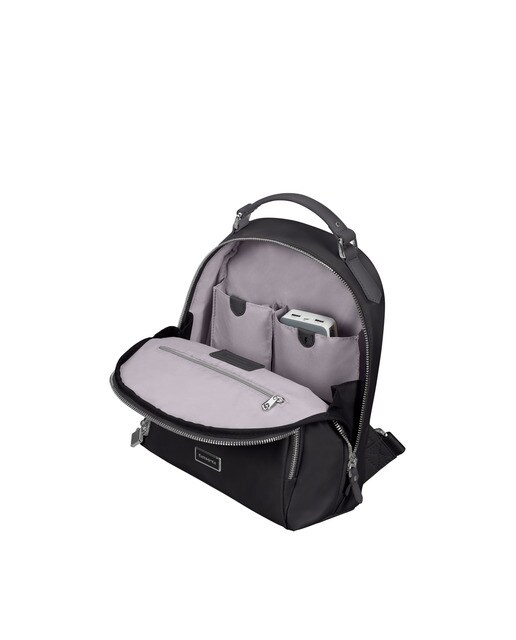 Mochila S de mujer Samsonite Karissa 2.0 con bolsillo delantero en color  negro · Samsonite · El Corte Inglés