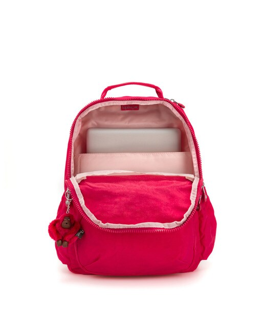 mochila kipling fucsia