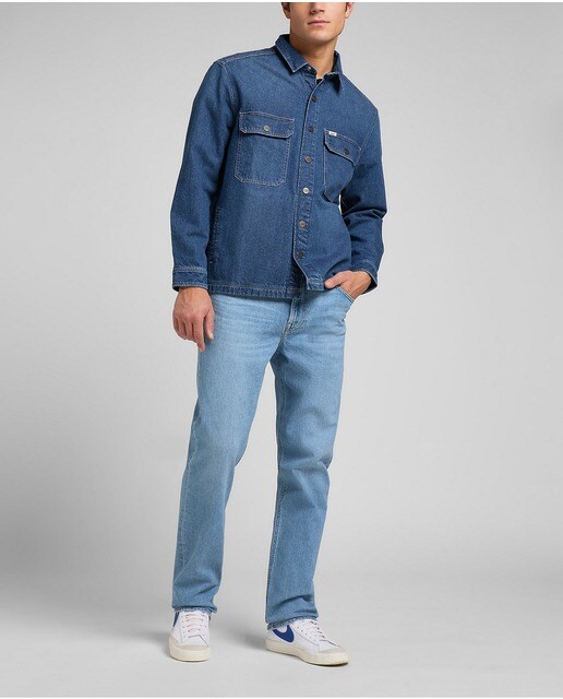 Vaquero de hombre corte slim azul claro · Lee · El Corte Inglés