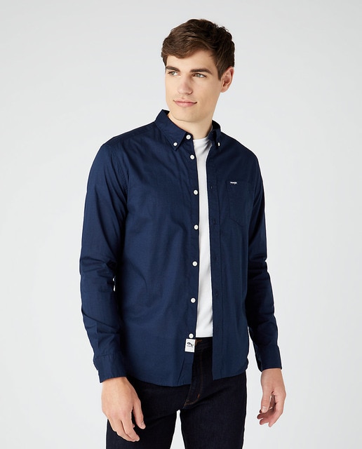 camisas vaqueras wrangler para hombre