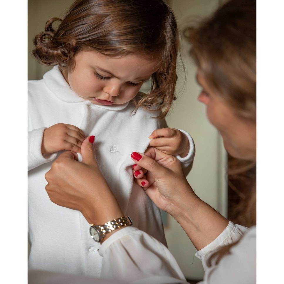 Babygrow cardado - Branco Branco-2