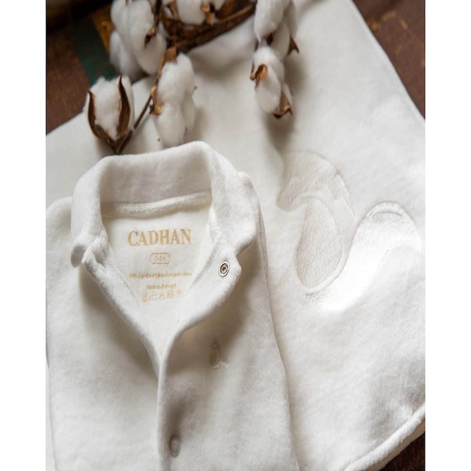 Babygrow cardado - Branco Branco-5