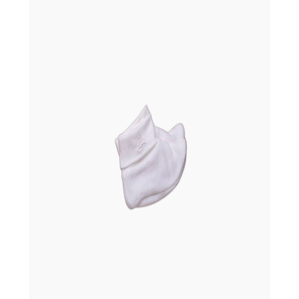Botinhas de bebé forradas- Branco 1