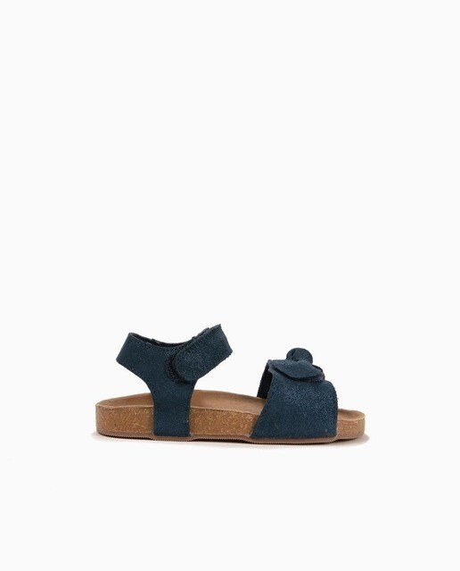 Sandalias de niña de color azul marino con cierre adherente · Zippy · El Corte  Inglés