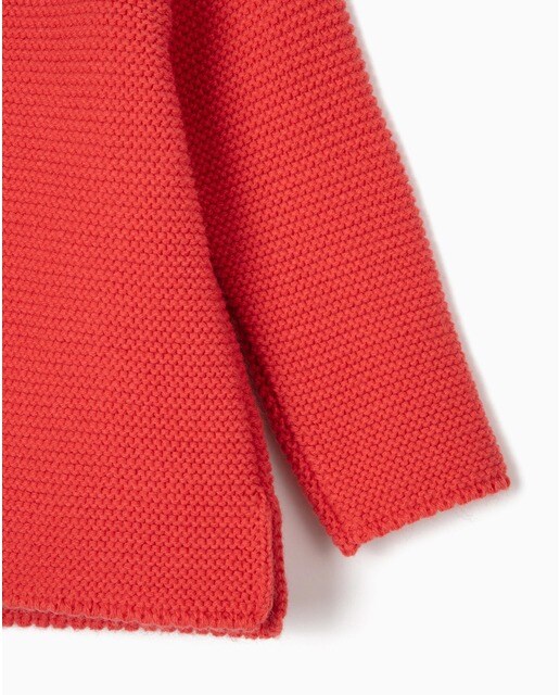 Chaqueta de bebé niña de punto con capucha · Zippy · El Corte Inglés