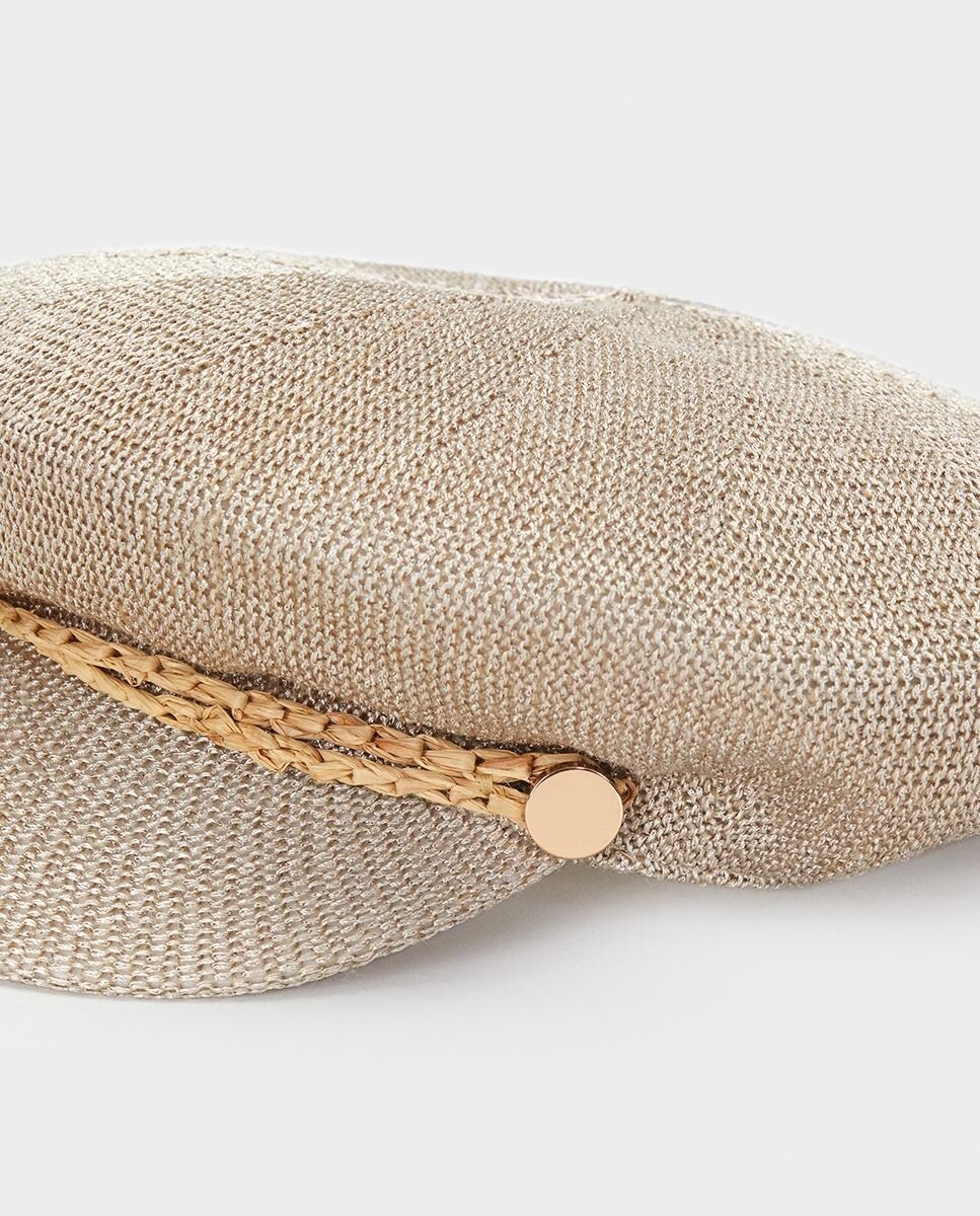 Gorra de mujer Parfois beige con visera · Parfois · El Corte Inglés