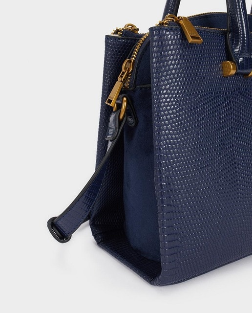 bolso azul electrico parfois