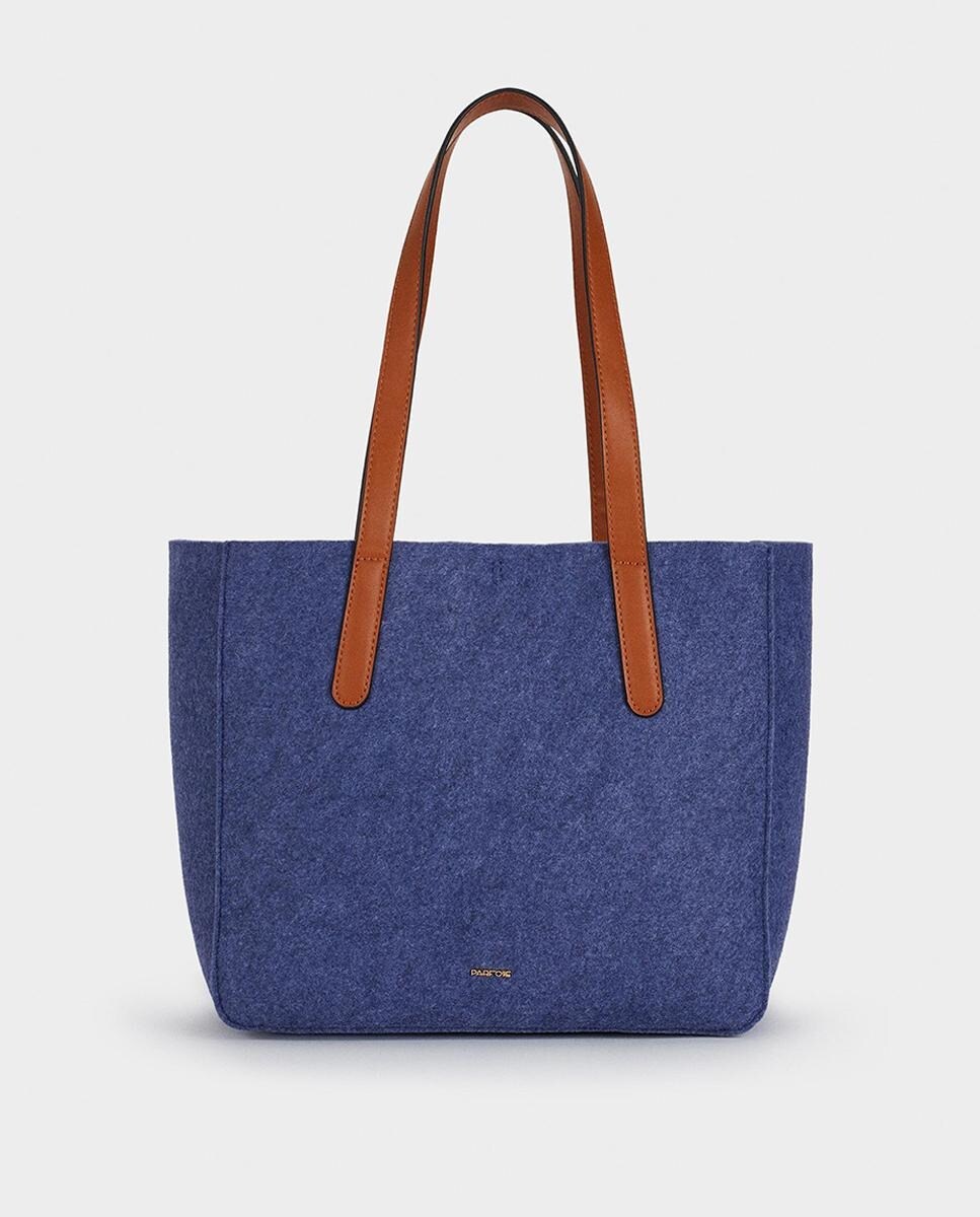 bolso azul electrico parfois