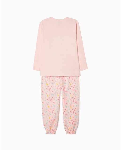 Pijama de niña en color rosa con estampado de Minnie · Zippy · El Corte  Inglés