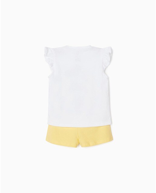 Pijama de bebé niña en blanco con estampado Minnie · Zippy · El Corte Inglés