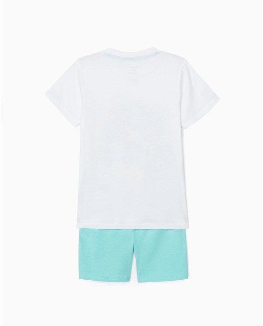 Pijama de niño en blanco con estampado Mickey · Zippy · El Corte Inglés
