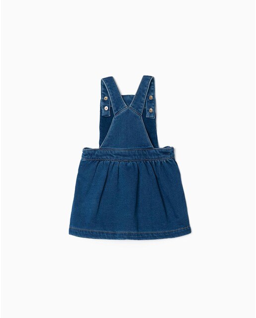 Pichi de bebé niña vaquero con tirantes ajustables · Zippy · El Corte Inglés