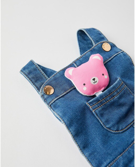 Pichi de bebé niña vaquero con tirantes ajustables · Zippy · El Corte Inglés