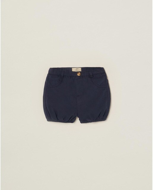 Short de bebé niño en color azul marino con cintura elástica · Zippy · El  Corte Inglés