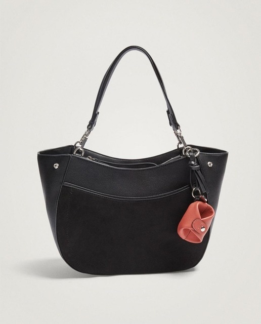 Bolso de mano Parfois en negro con doble