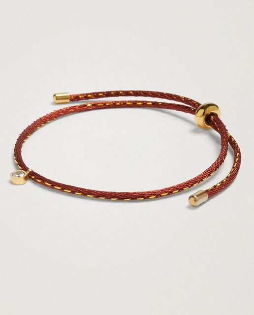 Pulsera de mujer Parfois de cuerda en marrón · Parfois · El Corte Inglés