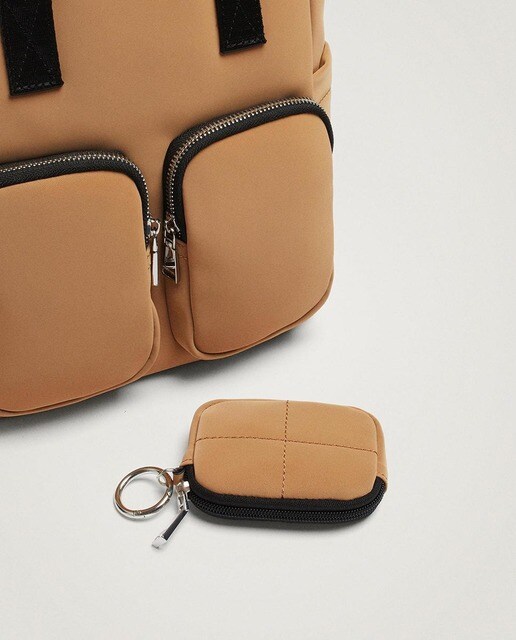 Mochila de mujer Parfois con bolsillos en marrón · Parfois · El Corte Inglés